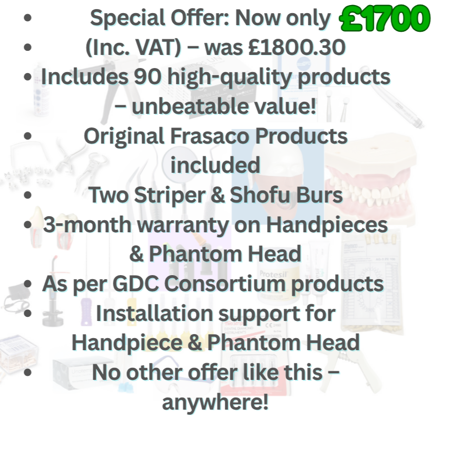 Dental Chrome – Complete ORE 2 Exam Equipment Starter Pro Kit for UK Overseas Dentists