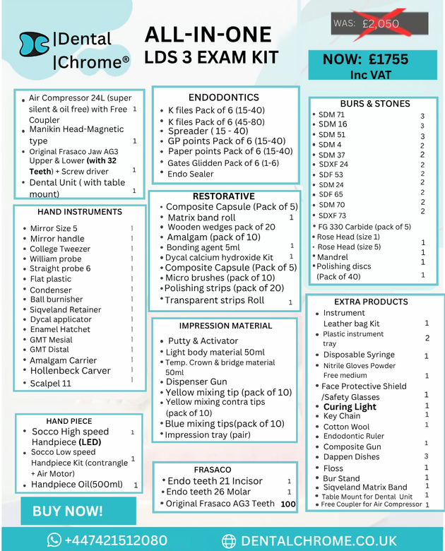 ALL IN ONE - LDS 3 Exam Kit