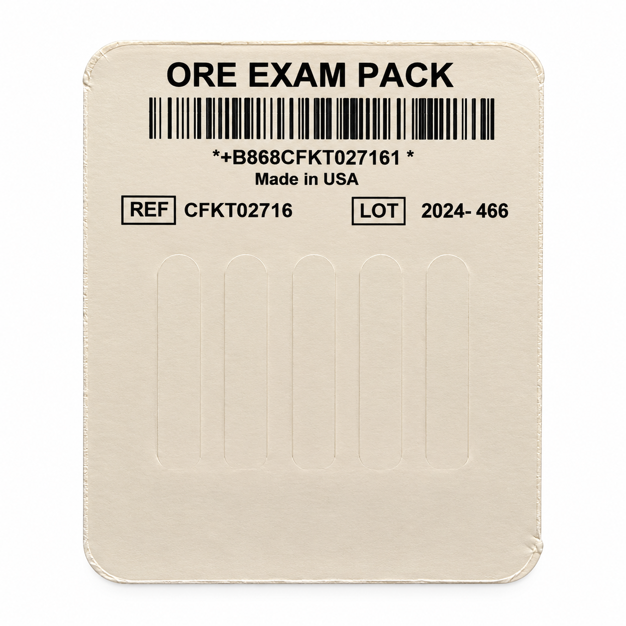 ORE Exam Pack - Two Striper Burs